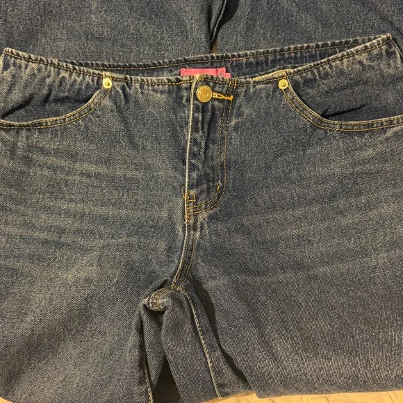 Edikted Blue Denim Jeans Y2K - Picture 9 of 9